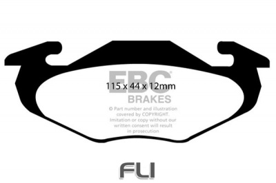 EBC DP1093 standaard Remblokken