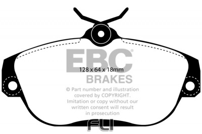 EBC DP1095 standaard Remblokken