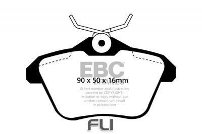 EBC DP1096 standaard Remblokken