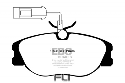 EBC DP1109 standaard Remblokken