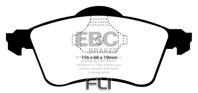 EBC DP1115 standaard Remblokken