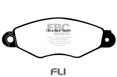 EBC DP1136 standaard Remblokken