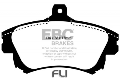 EBC DP1139 standaard Remblokken