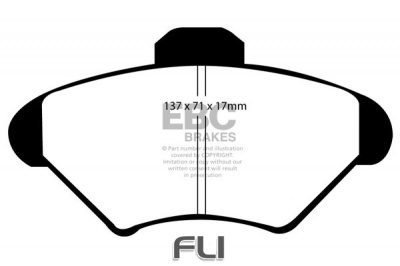 EBC DP1143 standaard Remblokken