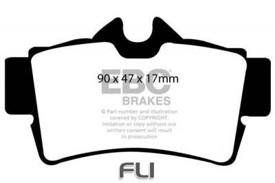 EBC DP1156 standaard Remblokken