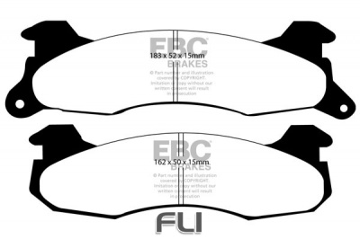 EBC DP1161 standaard Remblokken