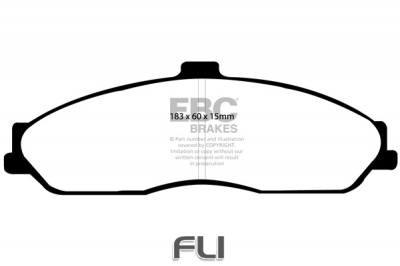 EBC DP1162 standaard Remblokken