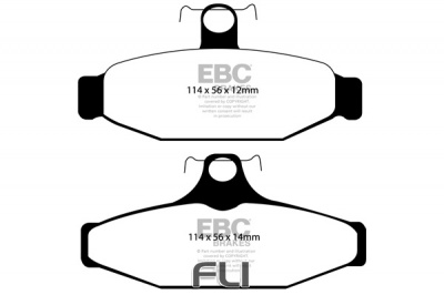EBC DP1167 standaard Remblokken