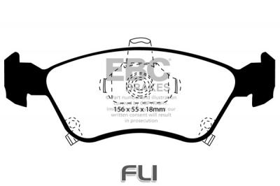 EBC DP1171 standaard Remblokken
