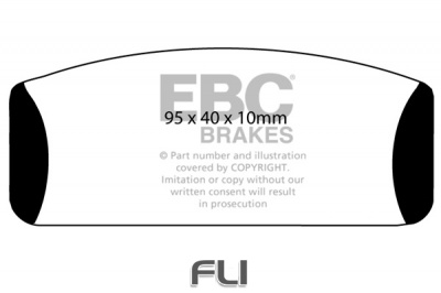 EBC DP118 standaard Remblokken