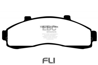 EBC DP1199 standaard Remblokken