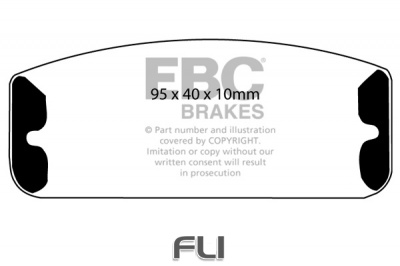 EBC DP119 standaard Remblokken
