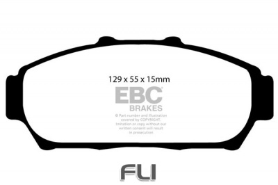 EBC DP1206 standaard Remblokken