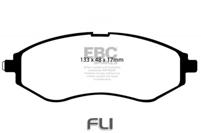 EBC DP1213 standaard Remblokken