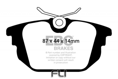 EBC DP1214 standaard Remblokken