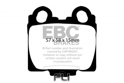 EBC DP1224 standaard Remblokken