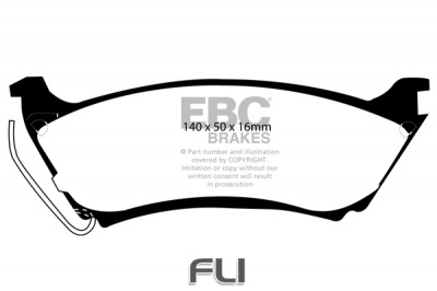 EBC DP1233 standaard Remblokken