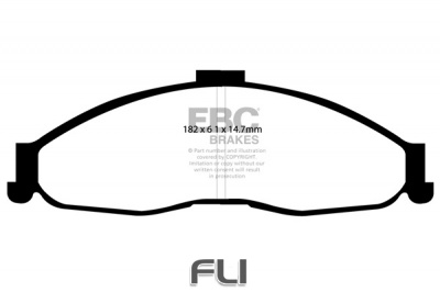 EBC DP1239 standaard Remblokken