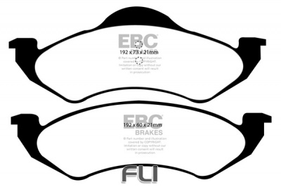 EBC DP1275 standaard Remblokken