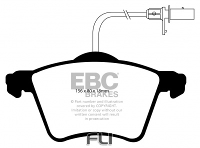 EBC DP1286 standaard Remblokken