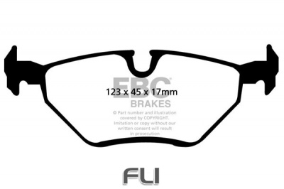 EBC DP1289 standaard Remblokken