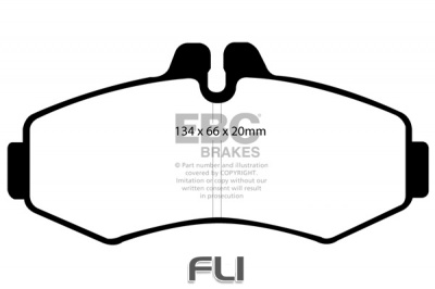 EBC DP1292 standaard Remblokken