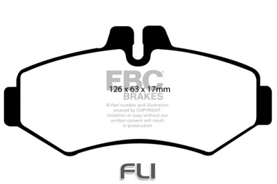 EBC DP1298 standaard Remblokken