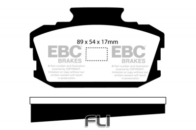 EBC DP129 standaard Remblokken