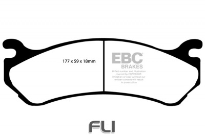 EBC DP1304 standaard Remblokken