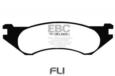 EBC DP1306 standaard Remblokken