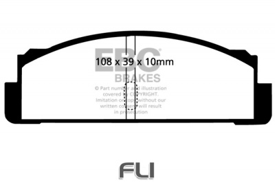 EBC DP130 standaard Remblokken