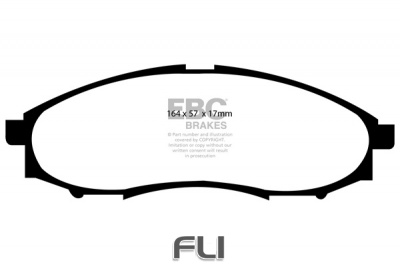 EBC DP1316 standaard Remblokken