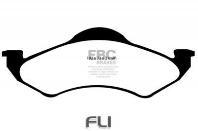 EBC DP1318 standaard Remblokken