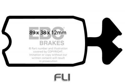 EBC DP131 standaard Remblokken