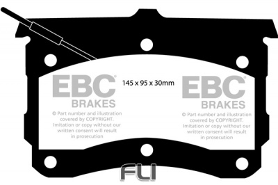 EBC DP132 standaard Remblokken