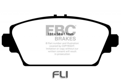 EBC DP1339 standaard Remblokken