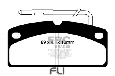 EBC DP1342 standaard Remblokken