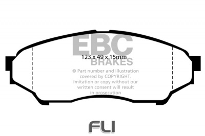 EBC DP1347 standaard Remblokken