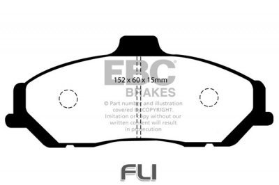 EBC DP1349 standaard Remblokken