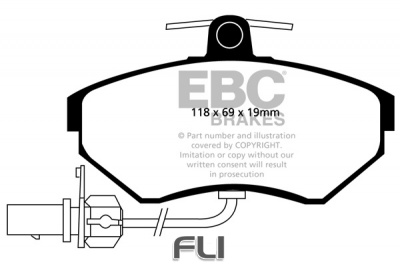 EBC DP1351 standaard Remblokken