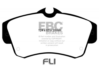 EBC DP1357 standaard Remblokken