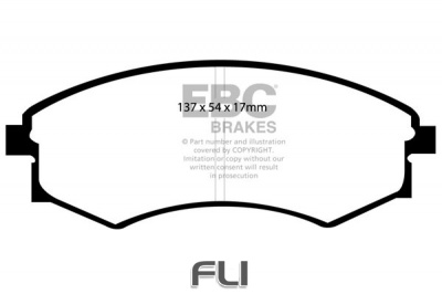 EBC DP1358 standaard Remblokken