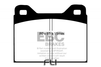 EBC DP135 standaard Remblokken