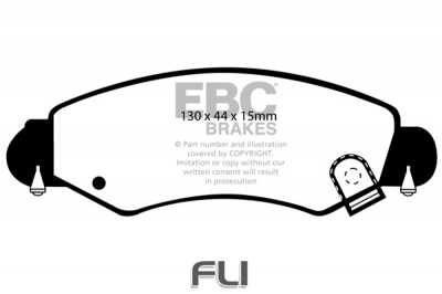 EBC DP1361 standaard Remblokken