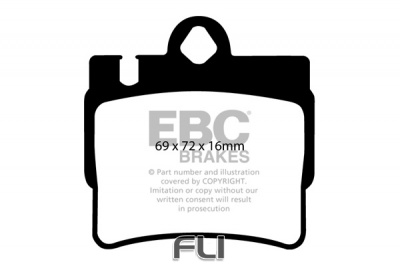 EBC DP1364 standaard Remblokken