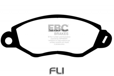 EBC DP1367 standaard Remblokken