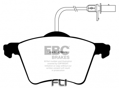 EBC DP1368 standaard Remblokken