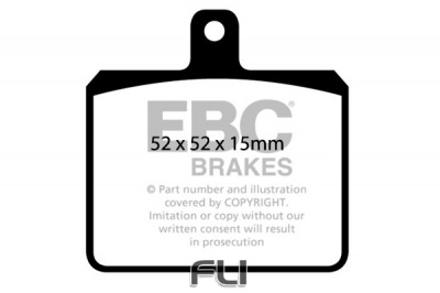 EBC DP136 standaard Remblokken