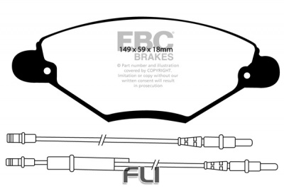 EBC DP1371 standaard Remblokken