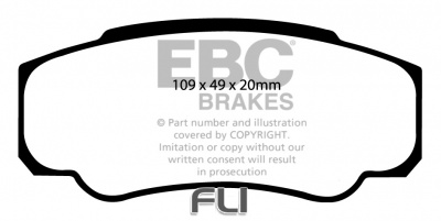 EBC DP1378 standaard Remblokken